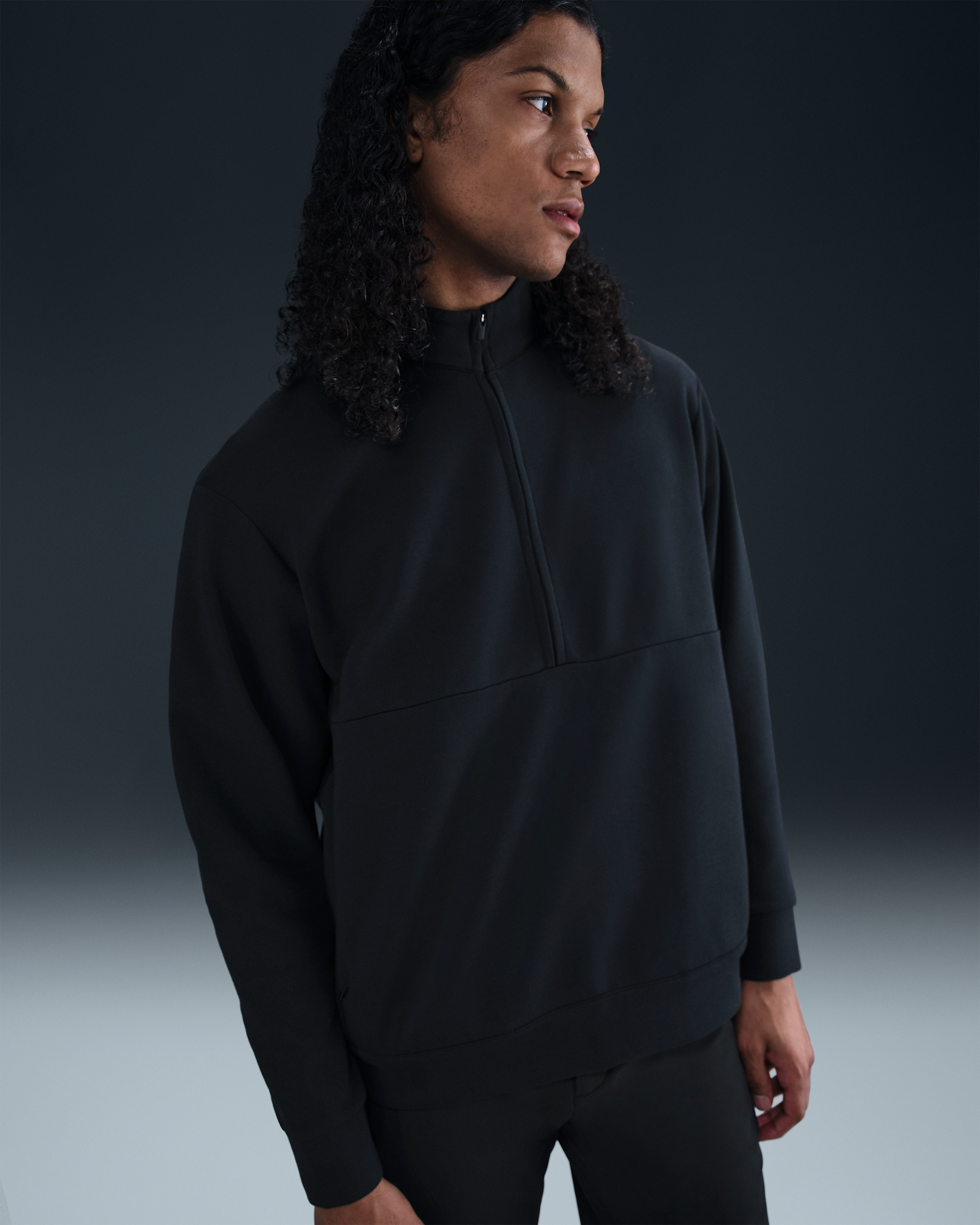 Nike 24.7 ImpossiblySoft Men's Dri-FIT 1/2-Zip Top. Nike.com